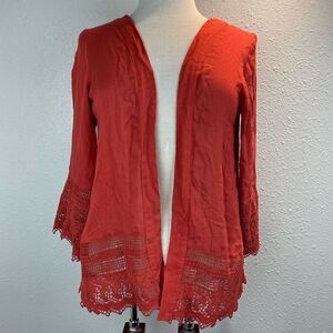 Pre-Loved JW Style Womens Orange Cardigan Size S